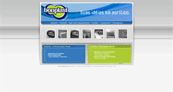 Desktop Screenshot of bonplast.com.br
