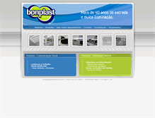 Tablet Screenshot of bonplast.com.br